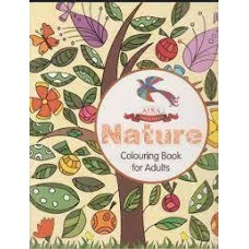 Nature Colouring Book For Adults 