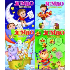 Jumbo Activity Set Of 4 Books