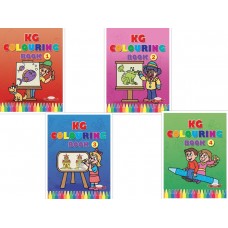 KG Colouring Book Set Of 4 