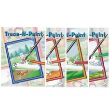 Trace -N-Paint Set Of 4 Books