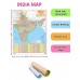 India Map - Laminated Both Sides (Wallchart)