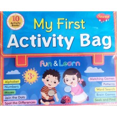 My First Activity Bag ( 10 Books, Age 3+ )