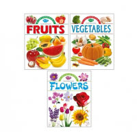 My First Board book Set 3 (Fruits,Vegetable,Flowers)