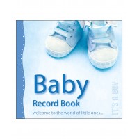 Baby Record Book It's A Boy - English (Blue)