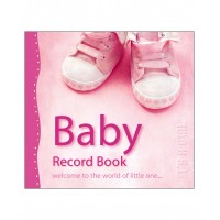 Baby Record Book It's A Girl - English (Pink)