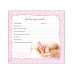 Baby Record Book It's A Girl - English (Pink)