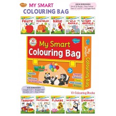 My Smart Colouring Bag ( 10 Books, Age 3+ )