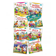 Set of 8 story books Level-3