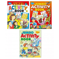 Jumbo Activity Books Set of 3 Books