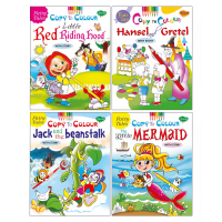 Fairy Tales Copy to Colour Books Set 1 (4 Books)