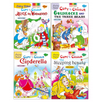 Fairy Tales Copy to Colour Books Set 2 (4 Books)