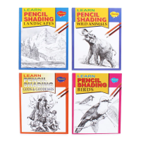 Pencil Shading Books Set 1  (4 Books )