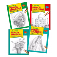 Pencil Shading Books Set 2  (4 Books )