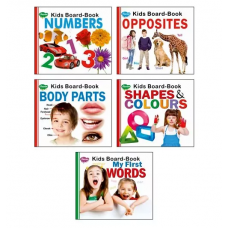 Kids Board Book Combo 4 (5 Books)