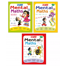 Mental Maths Set Of 3 ( 1,2,3)