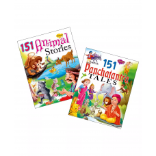 Sawan Set of 2 story books 151 series (Animal Stories & Panchatantra)