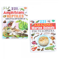 221 Amphibians Reptiles & 221 Marine Animals