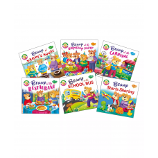 Benny Learn Social Skills Story Books Set of 6 