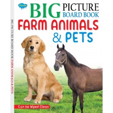 Sawan Big Picture Board Book Farm Animals