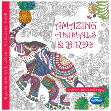 Navneet Adult Colouring Book Animals & Birds