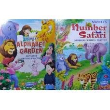 Alphabet garden + Number Safari ( Sets of 2 book) 