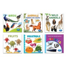 Navneet Tiny Board Book Set 2 (6 Books)