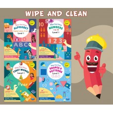 Navneet Wipe and Clean Level 1 Books (Set Of 4)