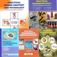 FY Diploma In Pharmacy Practical Books (Set of 5 Books)