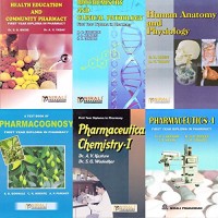 FY Diploma In Pharmacy Textbooks (Set of 6 Books) 