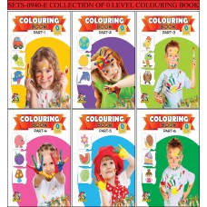 Collection Of 0 Level Colouring Book Set Of 6