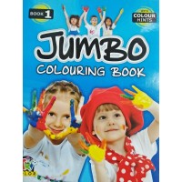 Jumbo Colouring Book 1 (With Colour Hints)