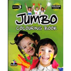 Jumbo Colouring Book 3 (With Colour Hints)