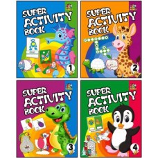 Super Activity Book Pack Of 4 Books