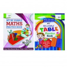 Reusable Maths and Table Book (Pack of 2)