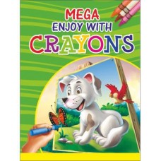 Mega Enjoy with Crayons - Colouring Book