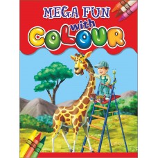 Mega Fun with Colours - Colouring Book