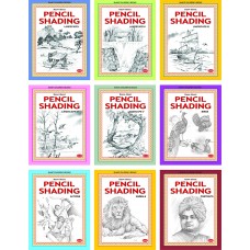 Pencil Shading Book for Kids (Set Of 9 Books)