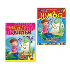 Super Jumbo Colouring Set 1 (2 Books)