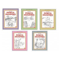 Pencil Shading Book for Kids Landscapes ( Set Of 5 Books )