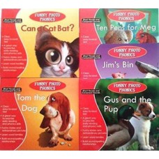 Funny Photo Phonics Set OF 5 Books (Red)