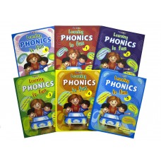 Learning PHONICS is Fun Book Series ( 6 books) 