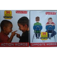 Apple Tree Jr Flash Cards (Action Words + Opposite Words)