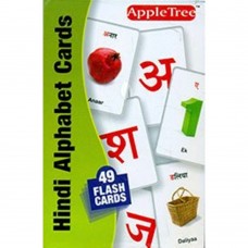 Apple Tree Big Flash Card Hindi Alphabet