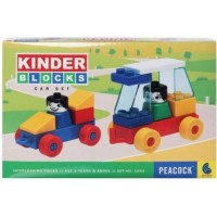 Peacock Kinder Blocks Car Set