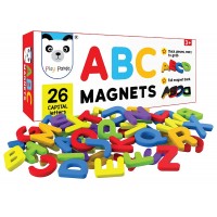 Play Panda ABC Magnets Capital Letters - 26 Magnetic Letters