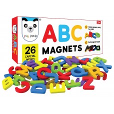 Play Panda ABC Magnets Capital Letters - 26 Magnetic Letters