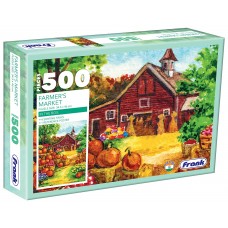 Frank Farmer's Market (500 Piece Jigsaw Puzzle)