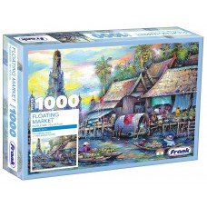 Frank Floating Market (1000 Piece Jigsaw Puzzle)