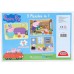 Frank Peppa Pig : 3 In 1 Puzzle (26 Pcs)