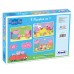 Frank Peppa Pig 3 In 1 Puzzle (48 Pcs)